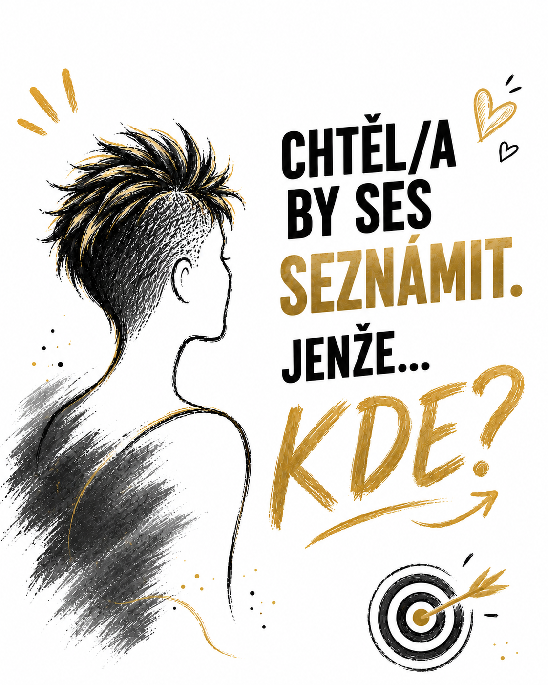 ZÁSAHOVÝ PRŮZKUM Zlatky ZASAHUJE – pomoz vytvořit nové seznamovací a tematické akce v Brně, Berouně a dalších městech.